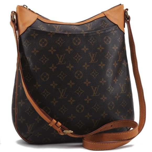 Odeon MM Monogram Canvas Shoulder Bag - Picture 1 of 9